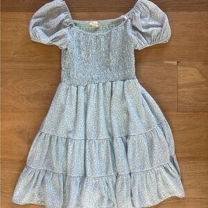 Altar'd State Light Blue Smocked Dress